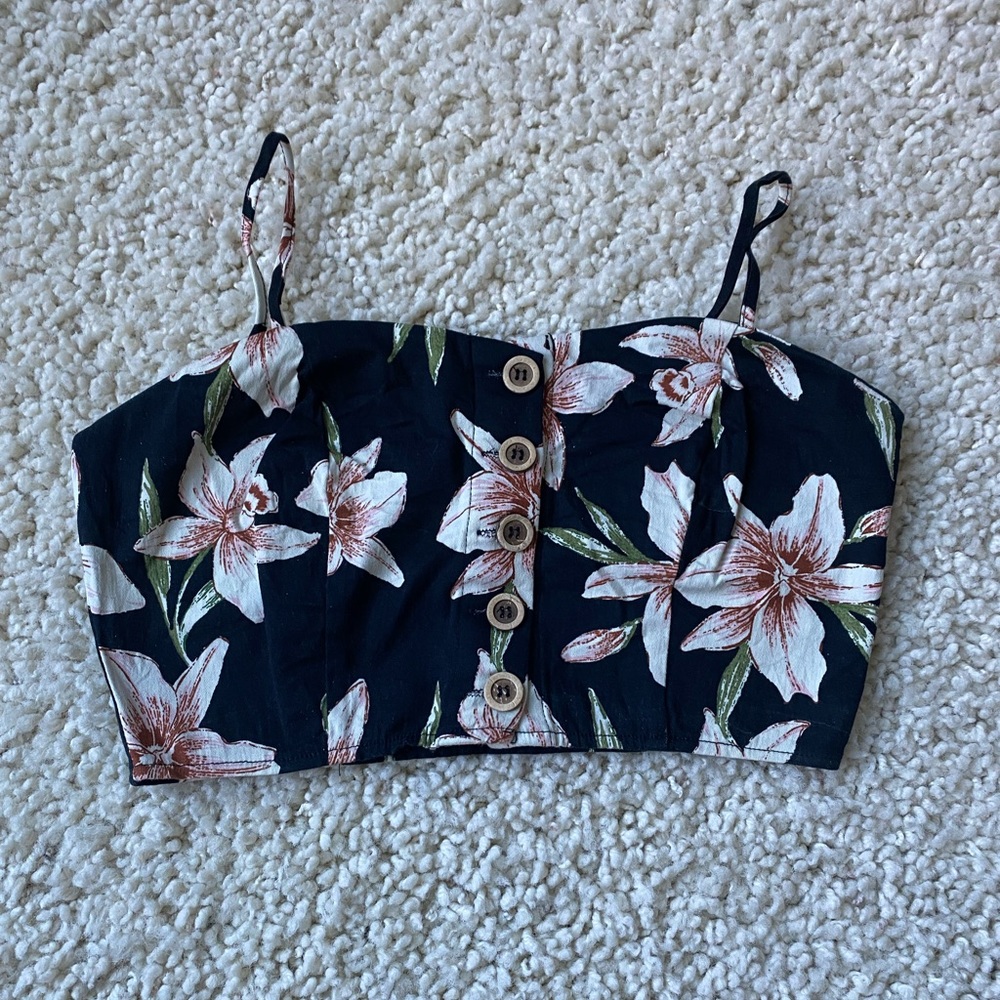Forever 21 Floral Tank Top